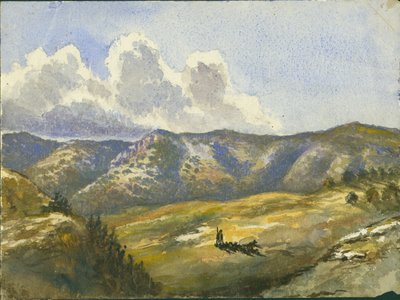 Berg Karmel, 1872 von Claude Conder